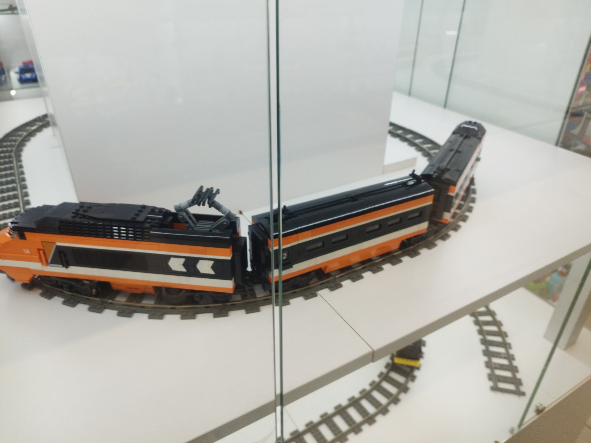 LEGO 10233 Horizon Express — экспонат музея Las Legas