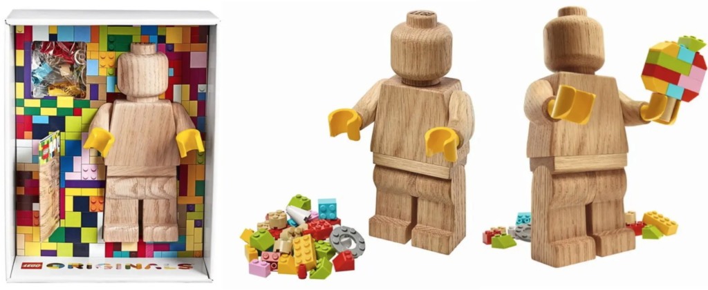 экрана 2021 03 28 в 12.39.49 1024x420 - LEGO Collectible: деревянная минифигурка в честь 40-летия Minifigures